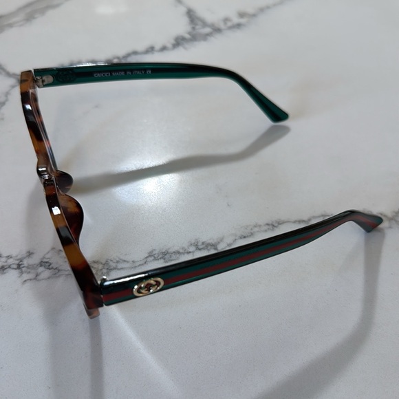 GG G u c c i Tortoise Shell Eyeglasses - Picture 7 of 9